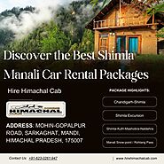 Shimla Manali Car Rental Packages – Safe and Reliable