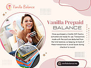 Vanilla Prepaid Balance