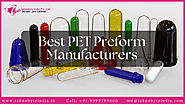 Pet Preform Manufacturers in Delhi