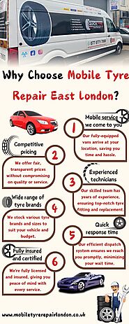 Why Choose mobile tyre repair east London?