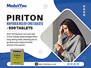 Piriton Hayfever Relief 4mg Tablets - 500 Tablets