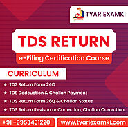 TDS Return E Filing Online Course