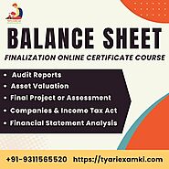 Balance Sheet Finalization Online Certification Course