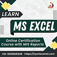 MS Excel Online Certification Course