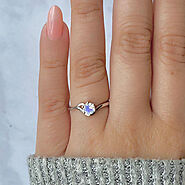 Buy Dainty Moonstone Rings Online at Sagacia jewelry