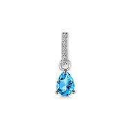 Shop Best Swiss Blue Topaz Jewelry Online at Sagacia Jewelry