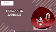 moissanite earrings