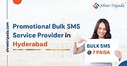 Promotional Bulk SMS Service Provider in Hyderabad - Shree Tripada