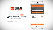 Magento Mobile App – Payment With Cheque