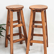 Buy Best Designed Wood Stool