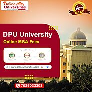 Dpu University Online Mba Fees