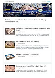 Wholesale Fresh Frozen Chicken Supplier-Kinglyfarms.com by frozenchickenbulk - Issuu