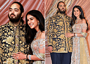 All About Anant Ambani And Radhika Merchant’s Sangeet Look - ShaadiWish