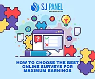 How to Choose the Best Online Surveys for Maximum Earnings