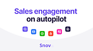 Sales automation & acceleration at scale | Snov.io