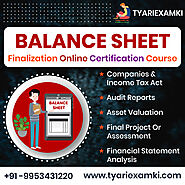 Balance sheet finalization course