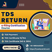 TDS return e filing course