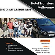 Hotel Transfers Melbourne