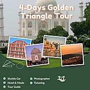 Golden triangle tour 4 days by Private tour Guide India Company.