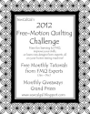 !Insights From SewCalGal: 2012 Free-Motion Quilt Challenge!Insights by SewCalGal