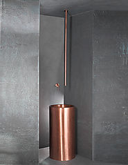 Copper Freestanding Basin by Livinghouse