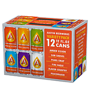 Austin Beerworks Variety Pack • 12 Pack 12oz Can – Party On Delivery