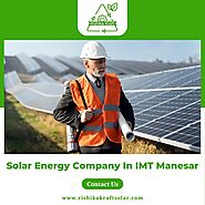 Solar Energy Company In IMT Manesar