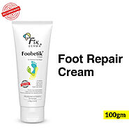 9% Lactic Acid, 1.5% Apple cider vinegar, 4% Tea Tree Oil, 1% L-Arginine - Foobetik Foot Cream – Dry & Cracked Heels ...