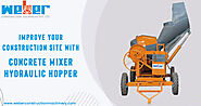 How Hydraulic Hopper Concrete Mixer Machine Can Improve Your Construction Site