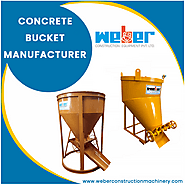 Weber Construction Machinery Unveils High-Performance Concrete Buckets for Indian Construction Industry