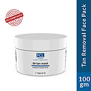 FCL De Tan Face Pack for Instant Tan Removal with 2.5% Milk Protein