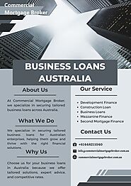 From Planning to Funding: How a Commercial Mortgage Broker Can Streamline Your Business Loan Process in Australia