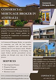 Secure Your Future: 2024’s Best Commercial Mortgage Broker in Australia