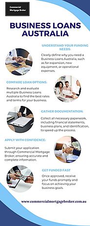 "How to Secure the Right Business Loans Australia for Your Company’s Success with Commercial Mortgage Broker"