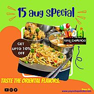 YOYO CHOPSTICKS: 15th August Celebration | Best Chinese Food Franchise in India | Top 10 Food Franchise with Special ...