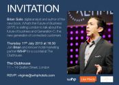 Your invitation to events in Paris and London