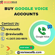 Buy Google Voice Accounts - 100% Best PVA USA Number