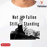 Trump assassination not fallen still standing shirt, hoodie, sweater, long sleeve and tank top