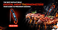 Buy instant read digital meat thermometer & accessories for bbq grill at Trendy Zone 21