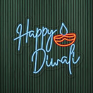 Buy Happy Diwali Neon Light Online – Sparky Neon