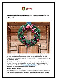 edocr - Step-by-Step Guide to Making Your Own Christmas Wreath for the Front Door