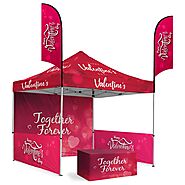 Get Instant Impact with a 10x10 Pop Up Tent with Logo