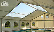 Classic A roof tent for Swimming pool cover