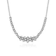 lab diamond necklace