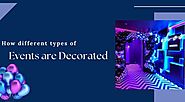 How different types of events are decorated - Bip Messenger