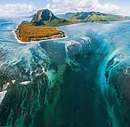 Mauritius’ Underwater Waterfall