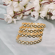 Meenakari gold jewellery bangle designs