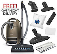 Miele Complete C3 Brilliant Canister Vacuum Cleaner & SEB 236 w/ FREE Overnight Delivery!