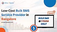 Low-Cost Bulk SMS Service Provider in Bangalore | Shree Tripada