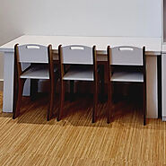 Buy Desk With 3 Chair Set at the Lowest Price - Moon Kids Home